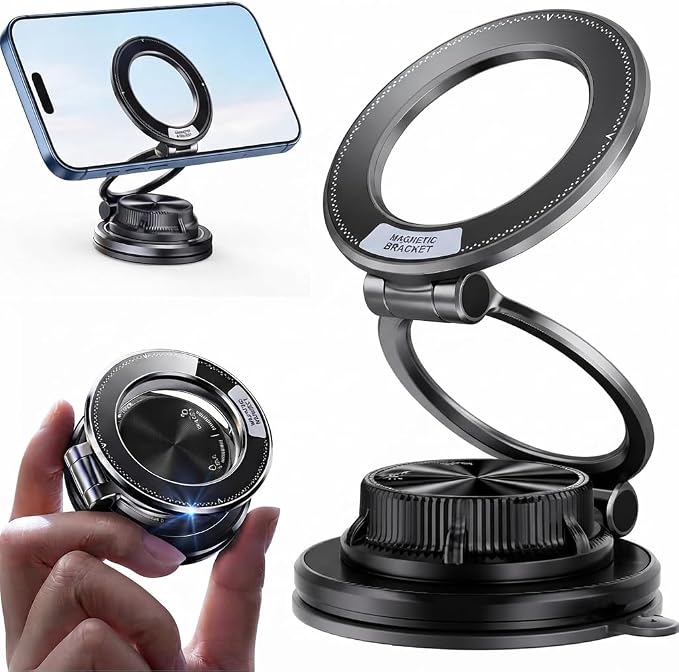 K007 Vacuum Suction Phone Mount for Car