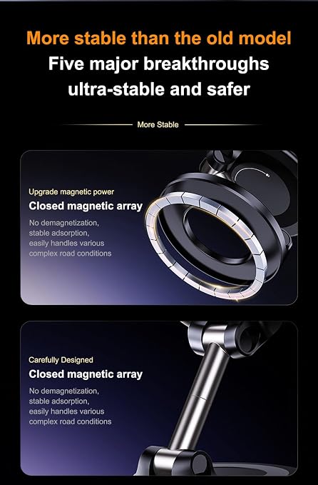 K007 Vacuum Suction Phone Mount for Car